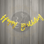 Rai Enterprises Collection™  Happy Birthday Cursive Letter Banner