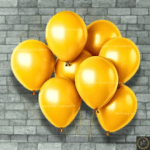 Rai Enterprises Collection™ Yellow Metallic Balloon