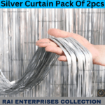 Rai Enterprises Collection™ Silver Curtain