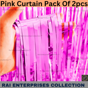 Rai Enterprises Collection™ Elegant Pink Curtain